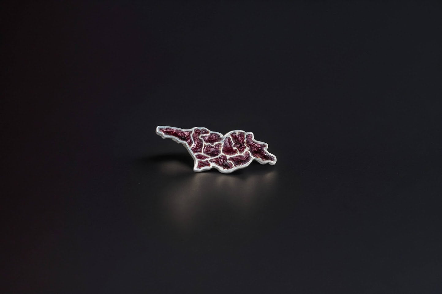 Brooch "Georgian regions"